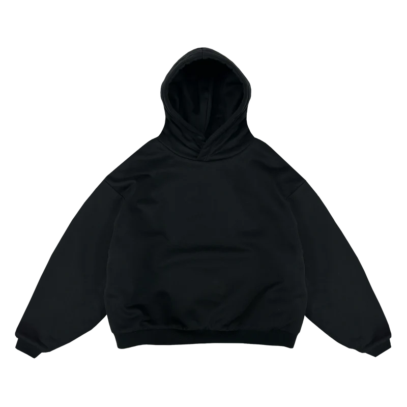 Rue Porter BOXY // DOUBLE LAYER BIG FACE HOODIE